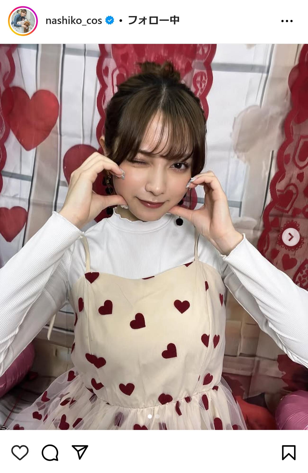 桃月なしこのインスタグラムから