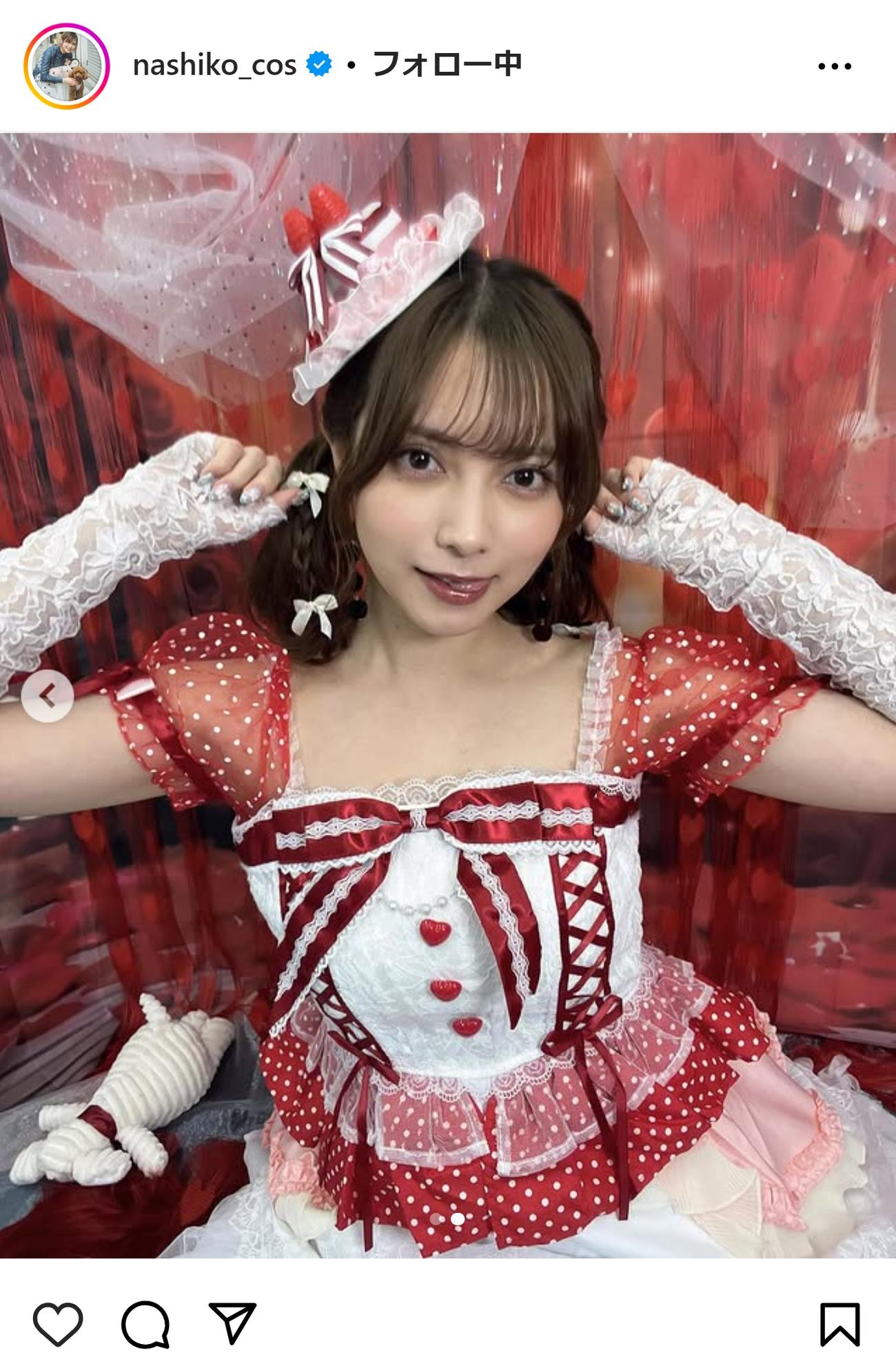 桃月なしこのインスタグラムから