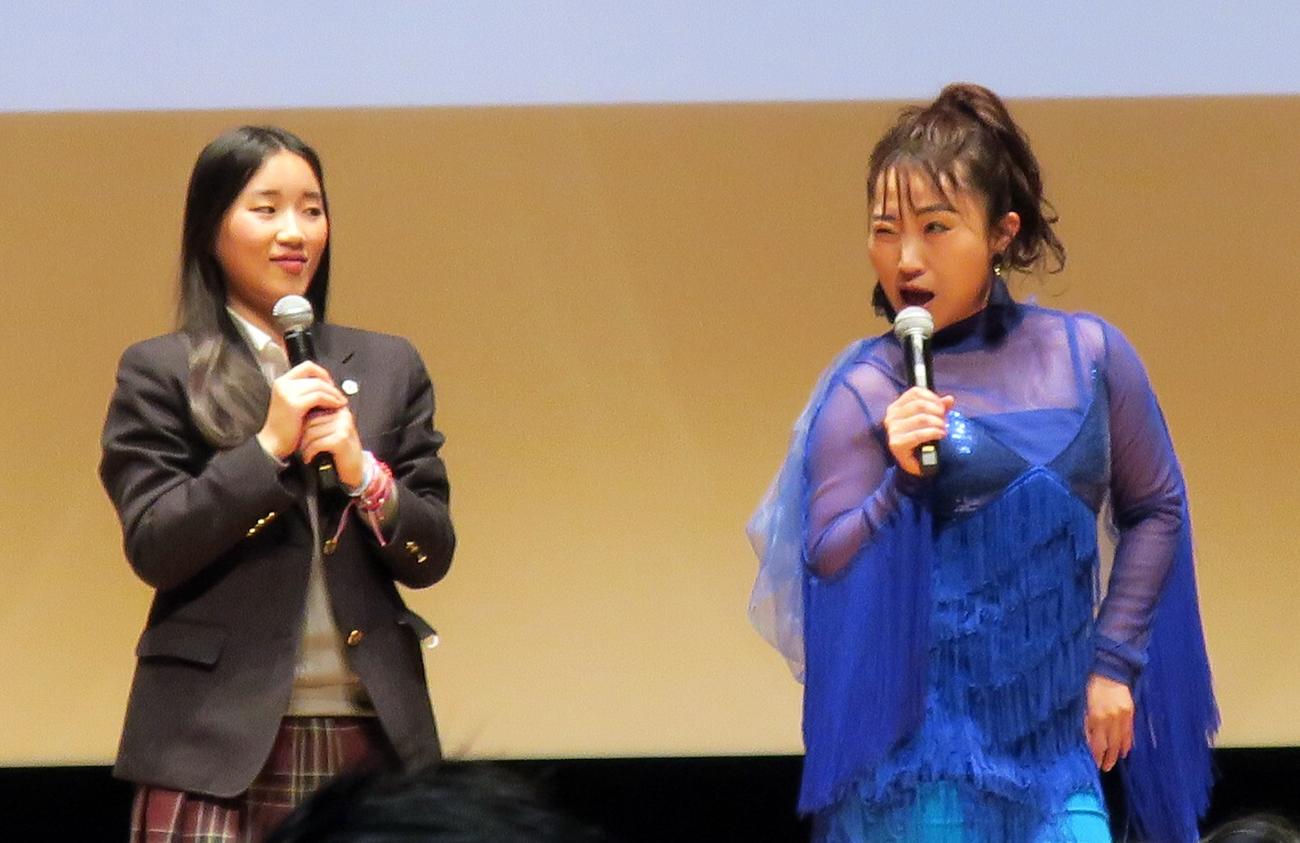文部科学省「トビタテ!留学JAPAN」留学成果報告会に登場したキンタロー。