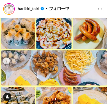 平愛梨のインスタグラムから
