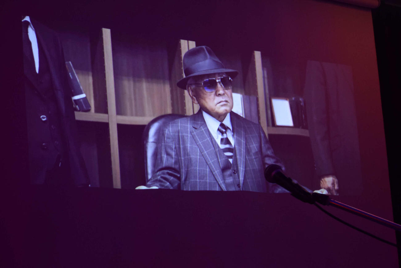 山根明さんの遺作となった映画「ON AIR」のワンシーン（撮影・阪口孝志）