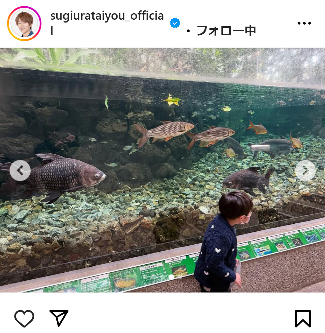 杉浦太陽のインスタグラムから