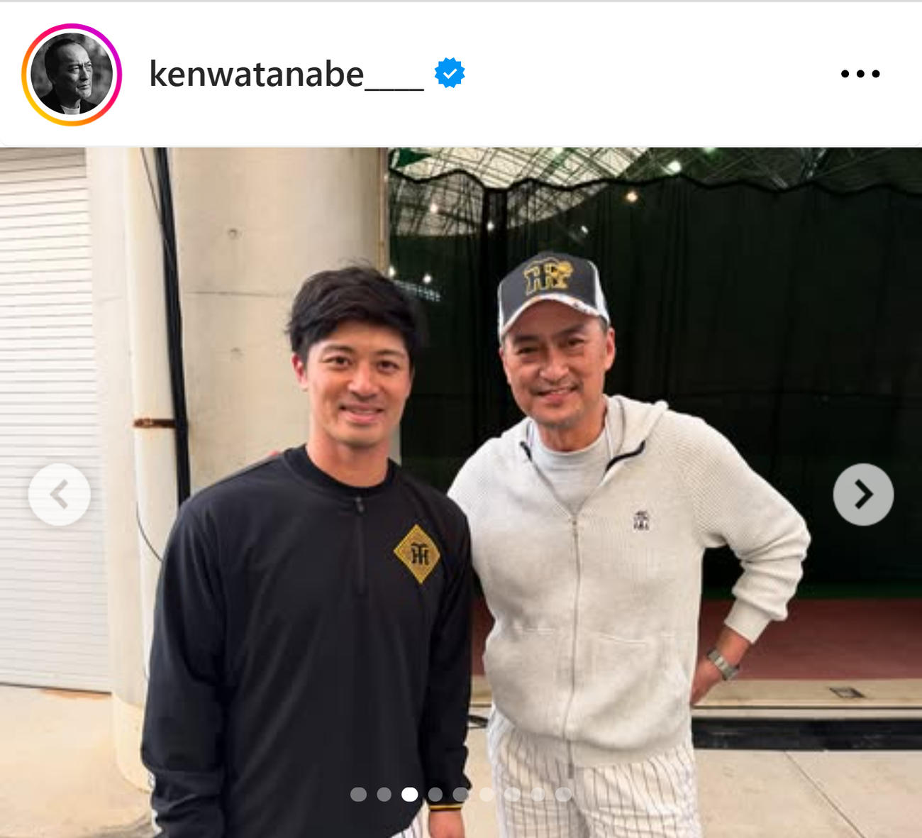 渡辺謙のインスタグラムから