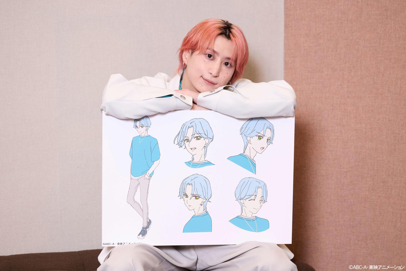 テレビアニメ「キミとアイドルプリキュア♪」の声優に決まったSnow Man佐久間大介（C）ABC－A・東映アニメーション