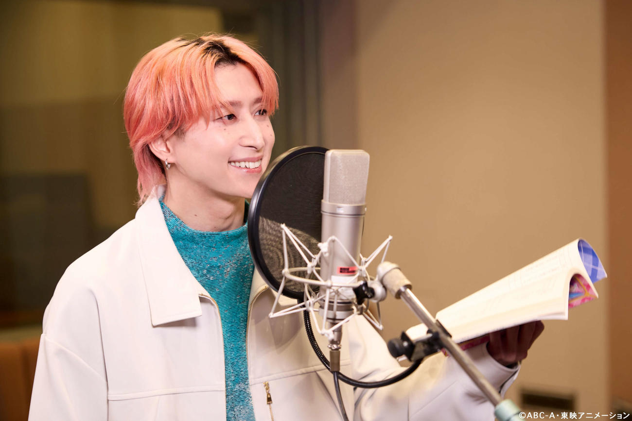 テレビアニメ「キミとアイドルプリキュア♪」の声優に決まったSnow Man佐久間大介（C）ABC－A・東映アニメーション