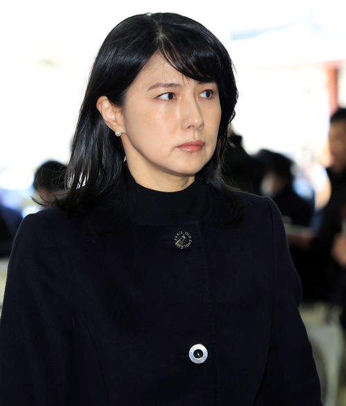 「西田敏行お別れの会」に出席した中江有里（撮影・浅見桂子）