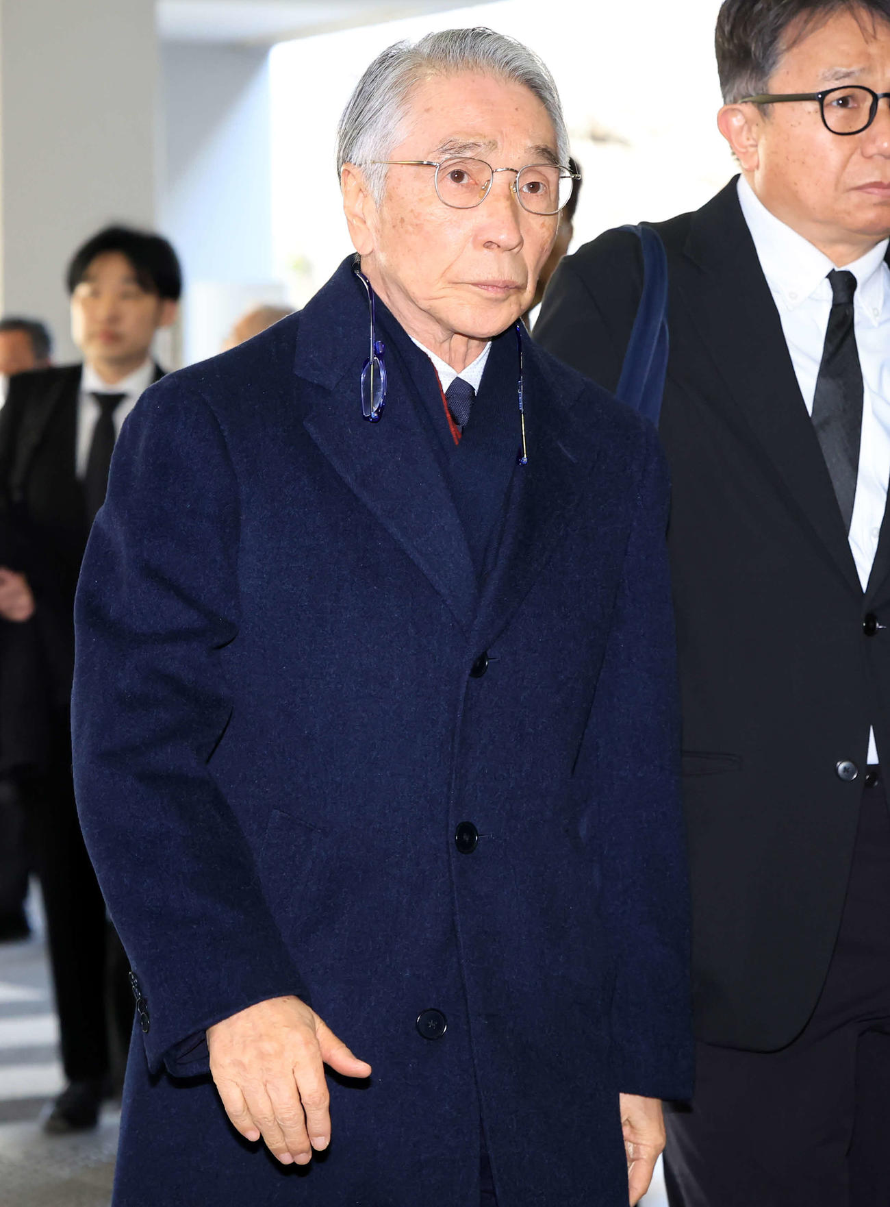 「西田敏行お別れの会」に出席した堺正章（撮影・浅見桂子）