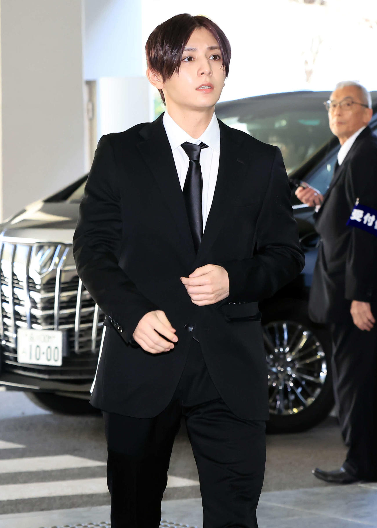 「西田敏行お別れの会」に出席した山田涼介（撮影・浅見桂子）