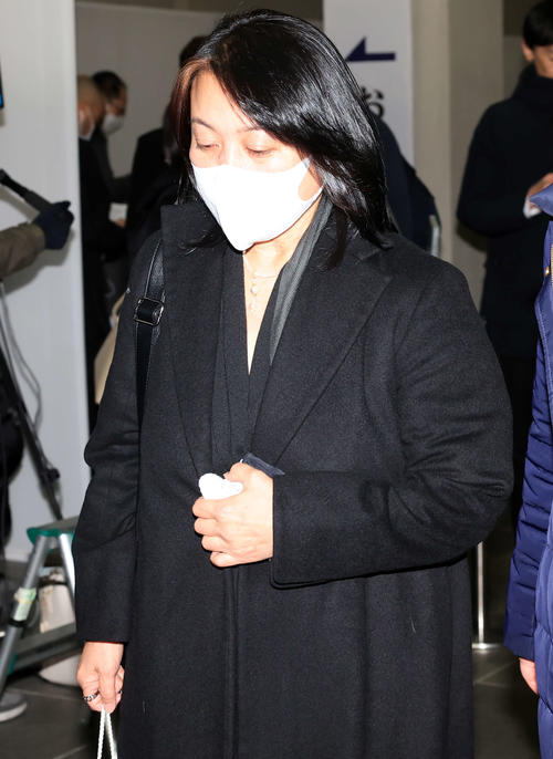 「西田敏行お別れの会」に出席した杉田かおる（撮影・浅見桂子）