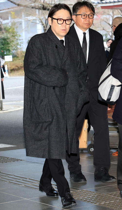 「西田敏行お別れの会」に出席した阿部サダヲ（撮影・浅見桂子）