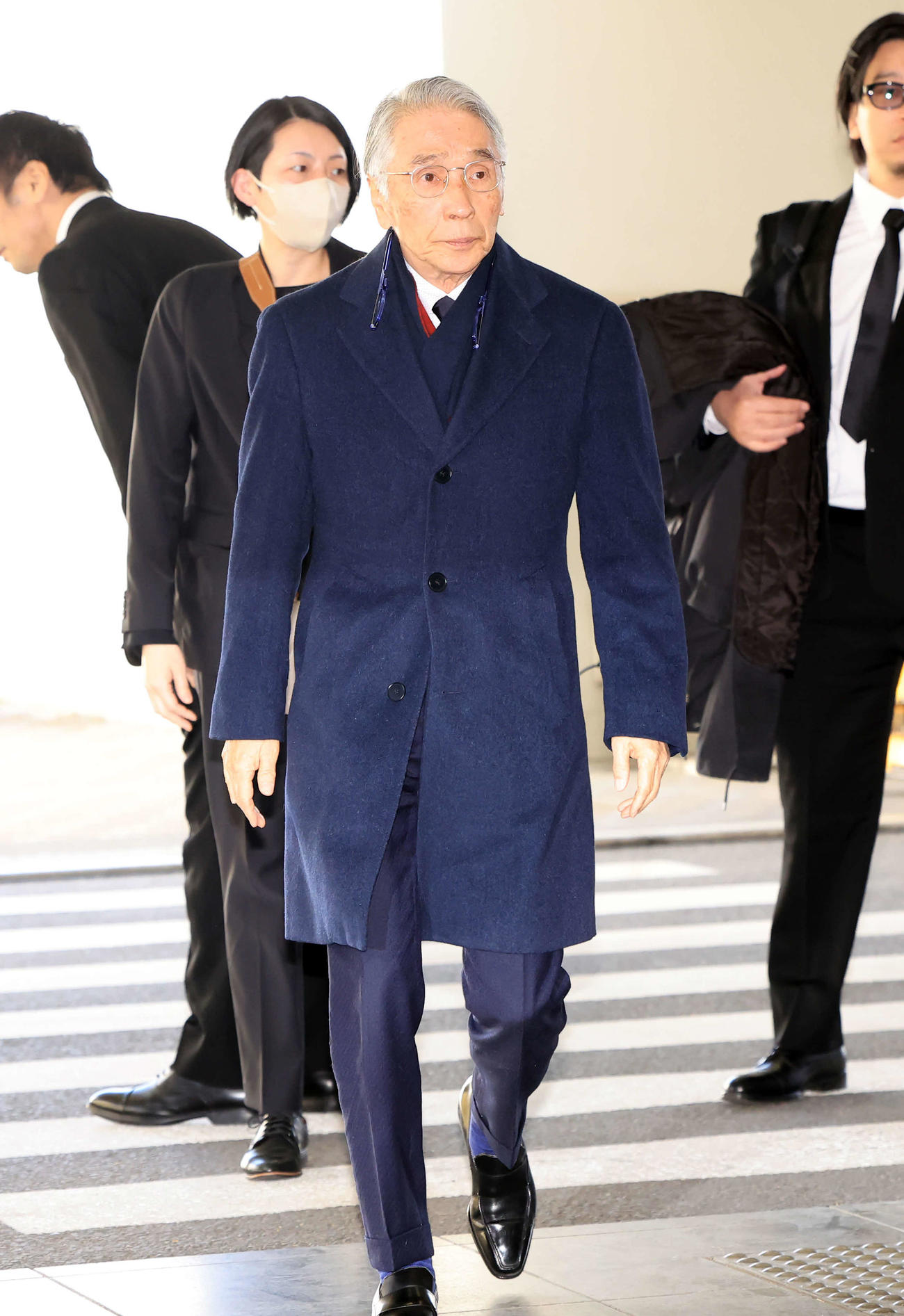「西田敏行お別れの会」に出席した堺正章（撮影・浅見桂子）