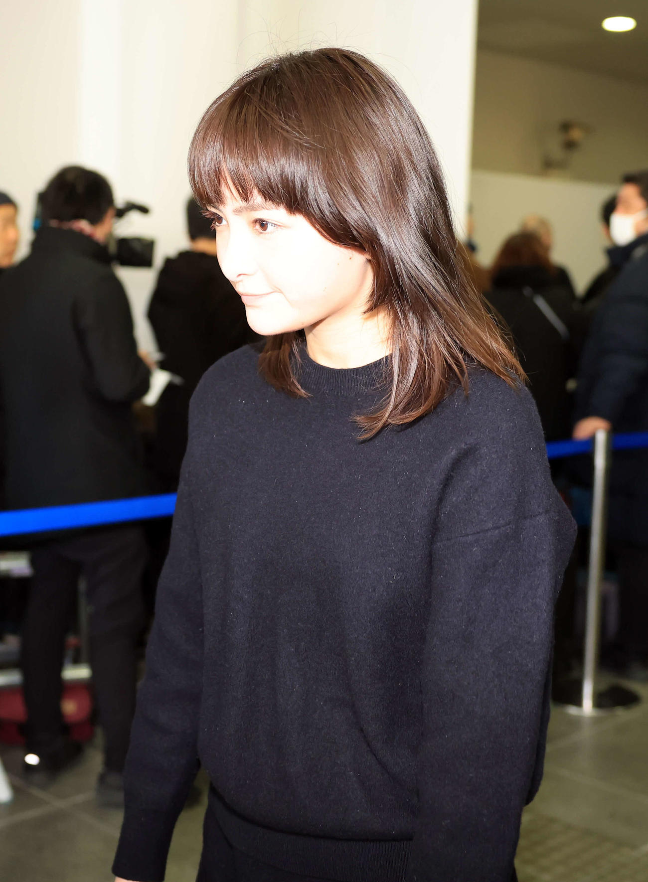 「西田敏行お別れの会」に出席した葵わかな（撮影・浅見桂子）