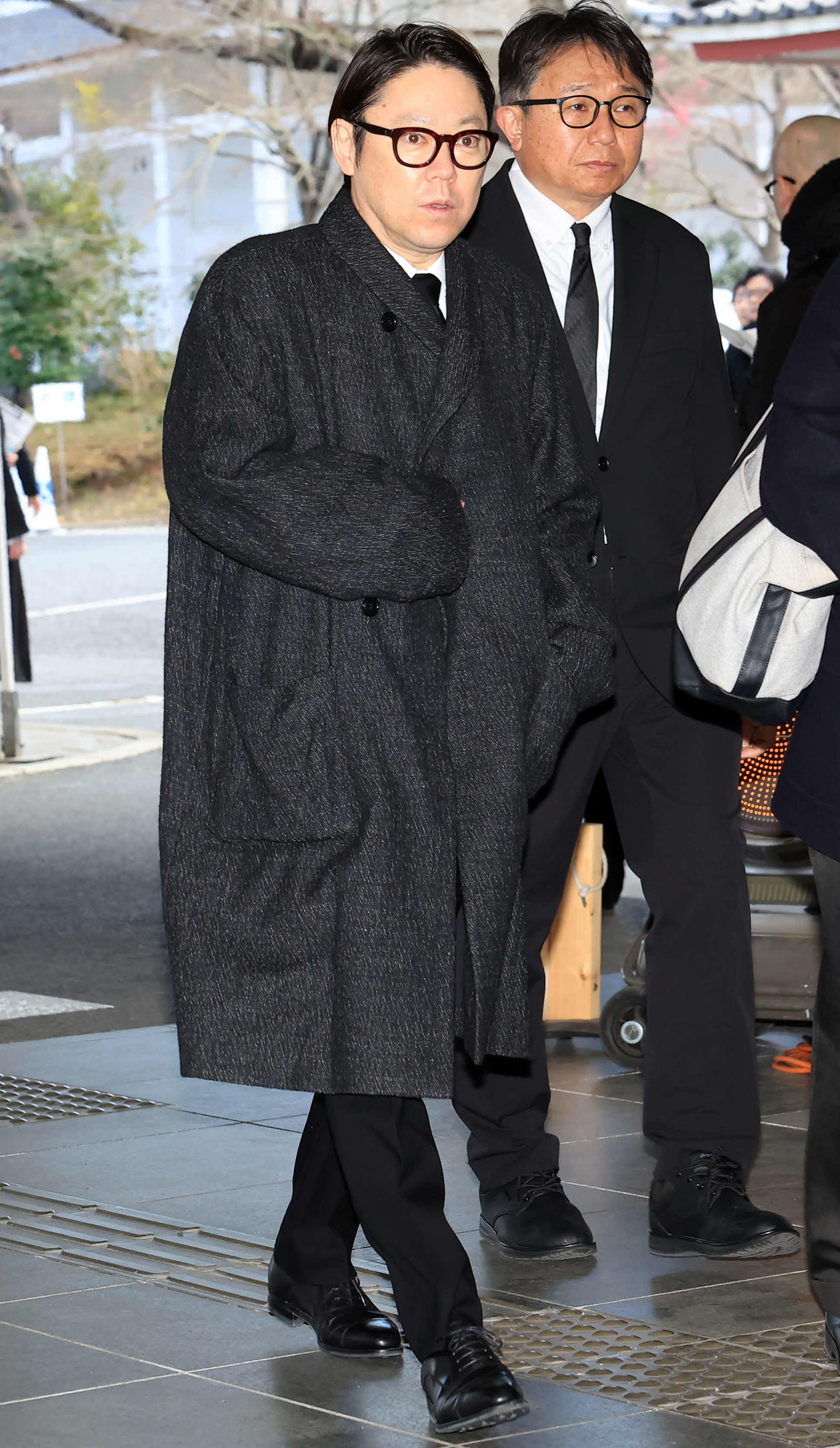 「西田敏行お別れの会」に出席した阿部サダヲ（撮影・浅見桂子）