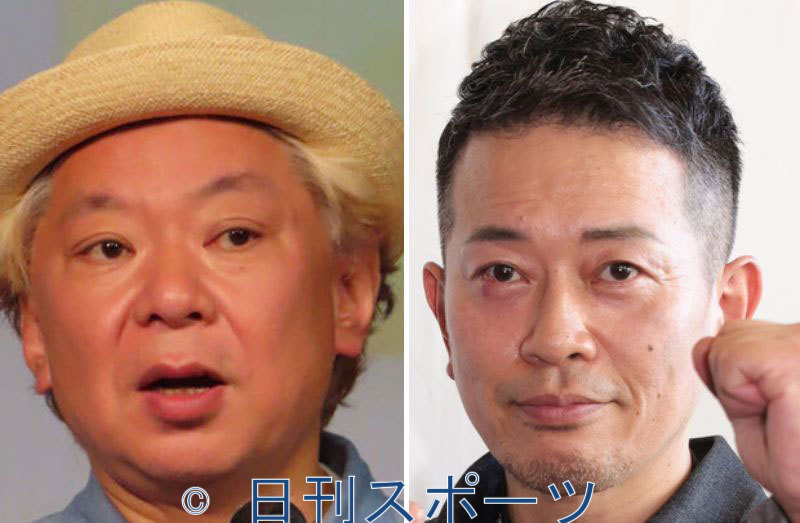 鈴木おさむ氏（左）と宮迫博之