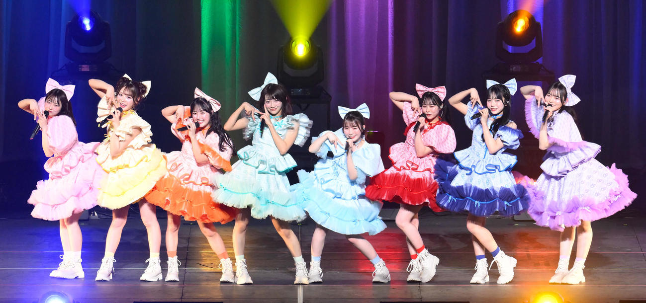 「KAWAII LAB．」発足3周年記念ライブに出演したCUTIE STREET