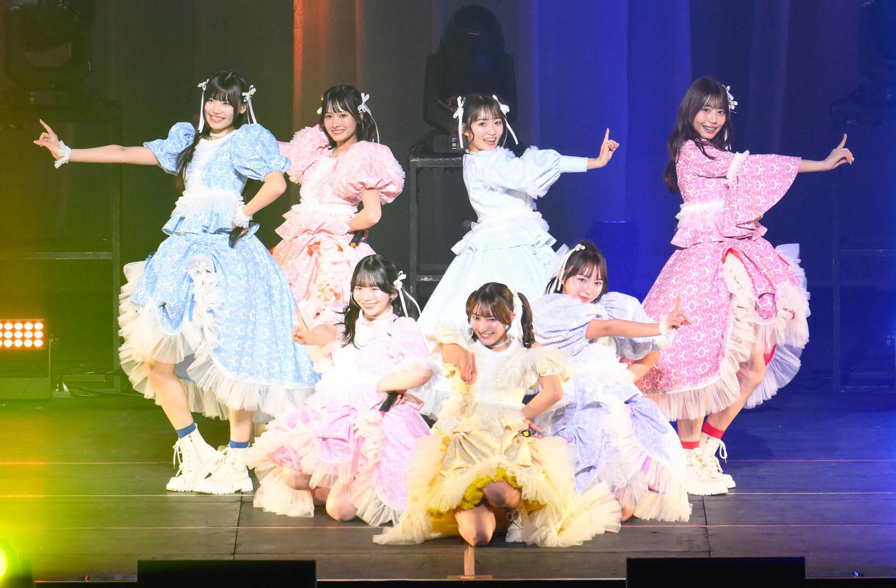 「KAWAII LAB．」発足3周年記念ライブに出演したSWEET STEADY