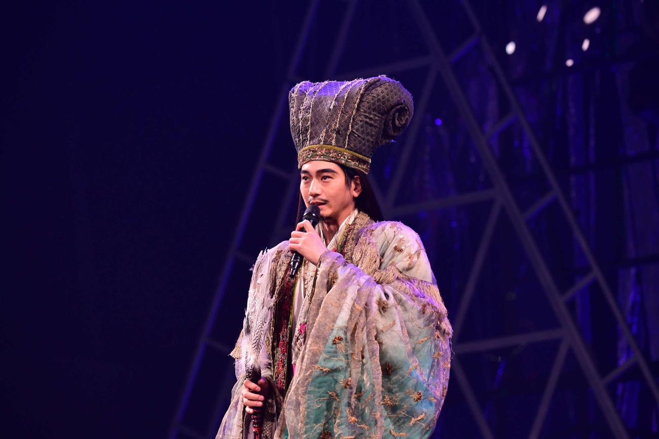 「パリピ孔明　THE MOVIE」キックオフパーティに登壇した向井理