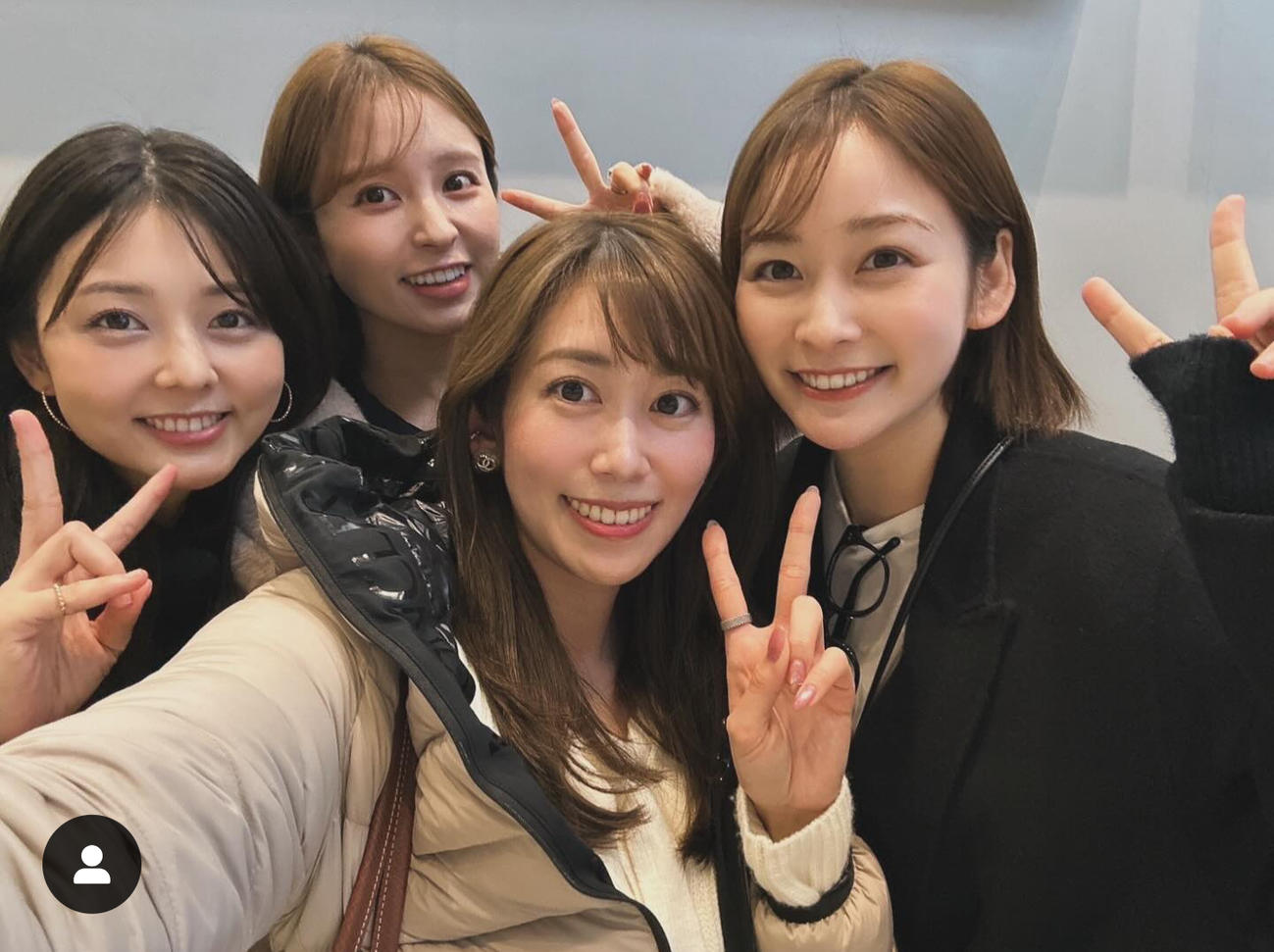 日テレ岩田絵里奈アナのインスタグラムから