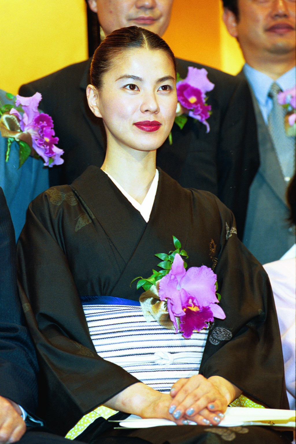 2000年、橋田寿賀子賞新人賞を受賞した女優・江角マキコさん