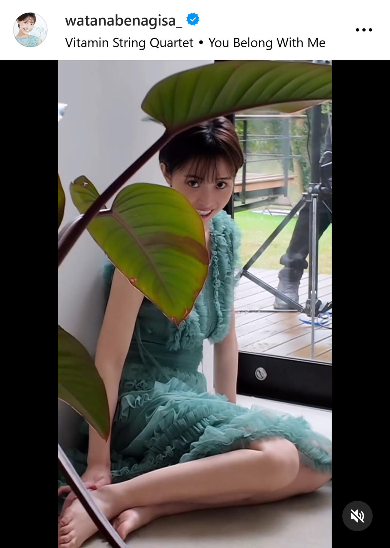 渡邊渚さんのインスタグラムから