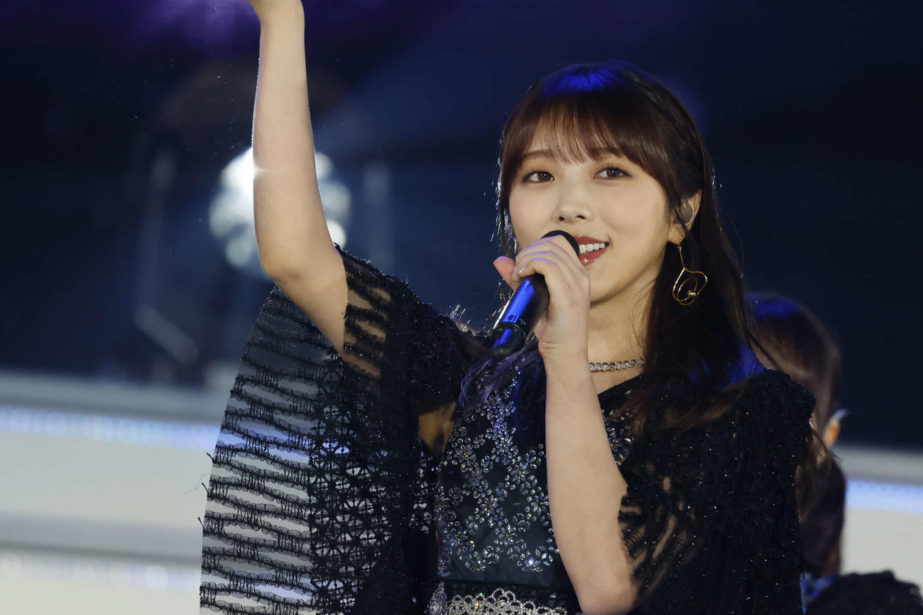 卒業コンサートでパフォーマンスする乃木坂46与田祐希　／鈴木健太（KENTA Inc．）氏撮影