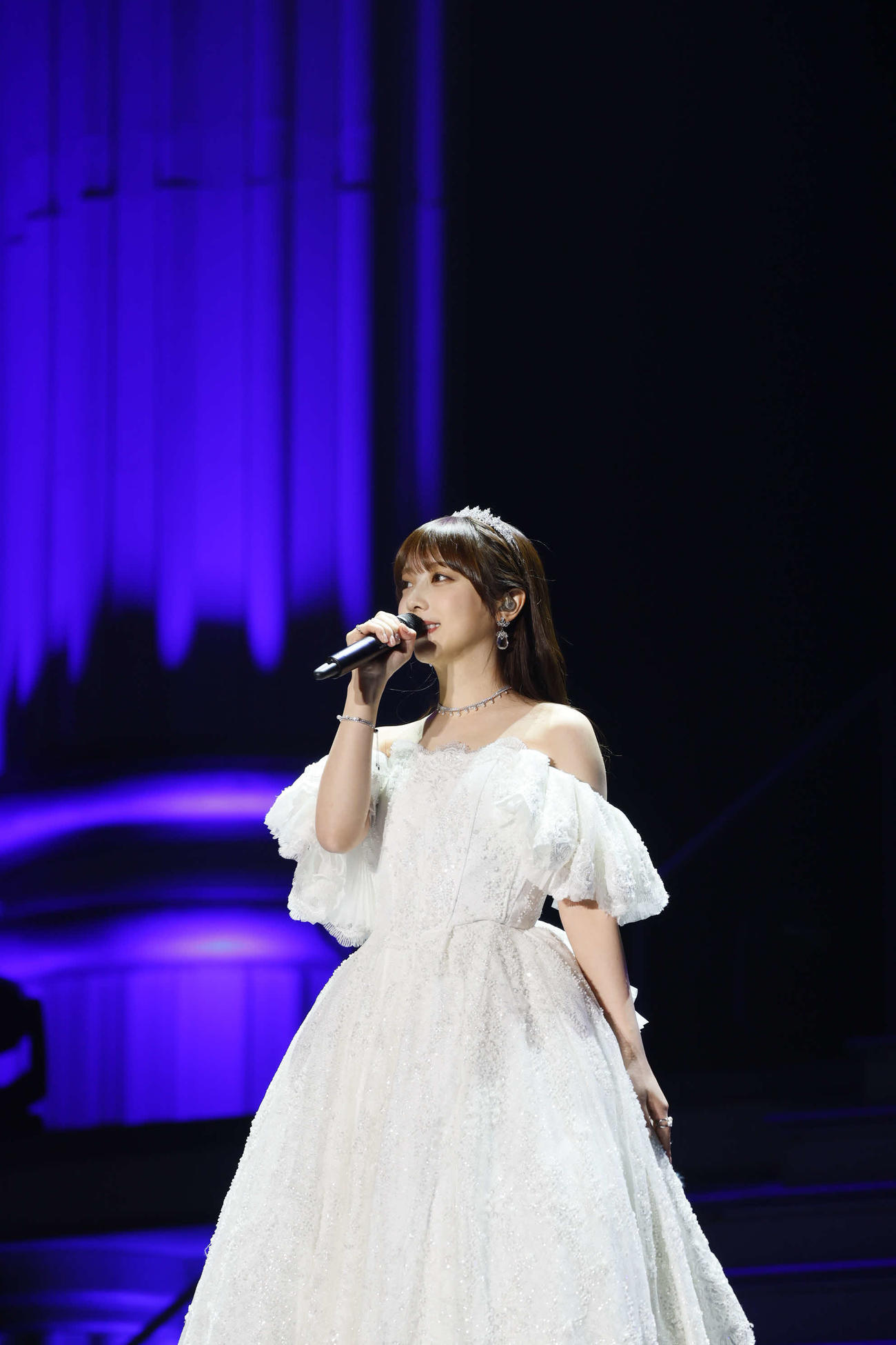 ドレス姿で登場した乃木坂46与田祐希　鈴木健太（KENTA Inc．）氏撮影