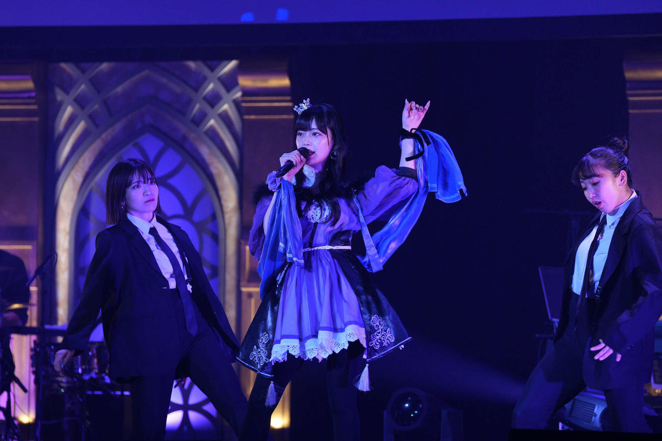 「『ウタヒメドリーム』史上最大の3rdライブ～超重大発表を現地で皆様と～」を開催したウタヒメドリームの花耶