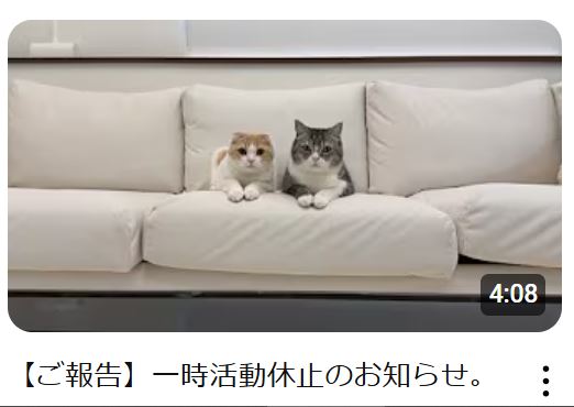 もちまる日記のYouTubeチャンネルから