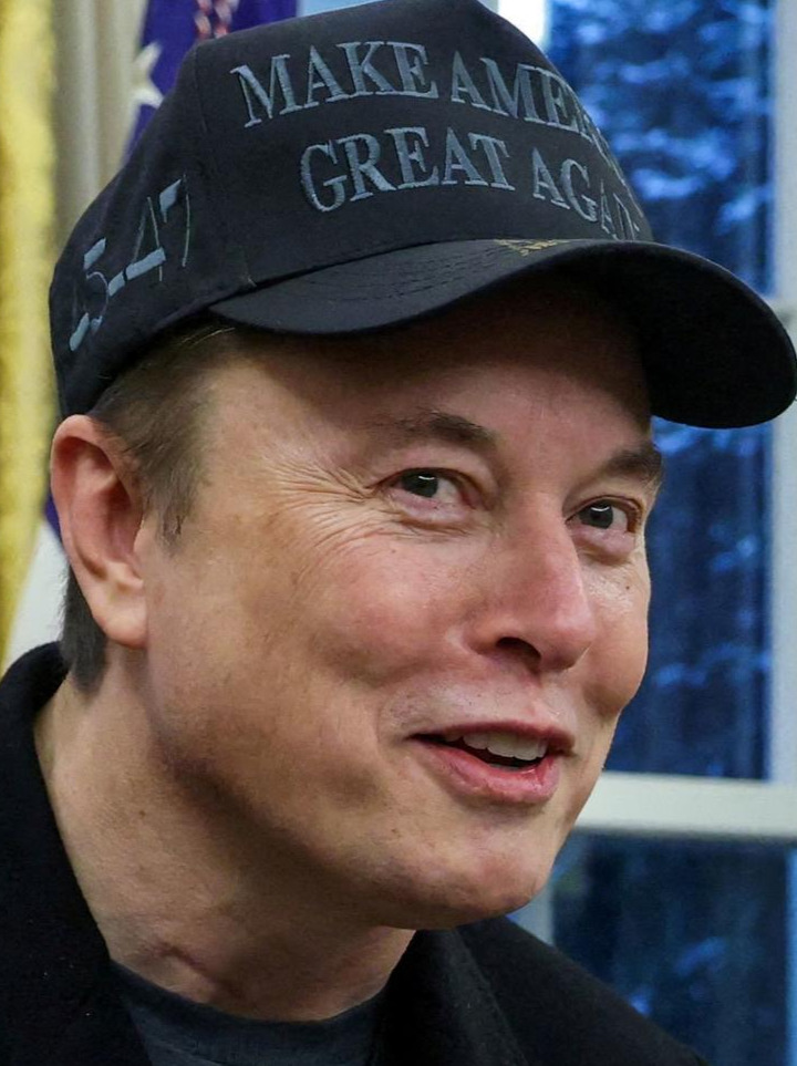イーロン・マスク氏（2025年2月11日撮影、ロイター提供）