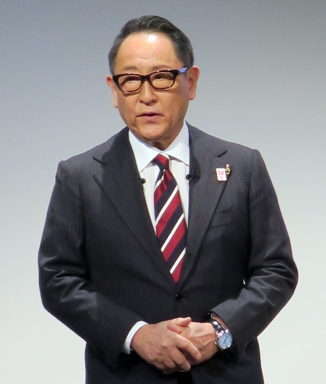 「MUSIC WAY PROJECT」共同会見に登場したトヨタグループ豊田章男会長