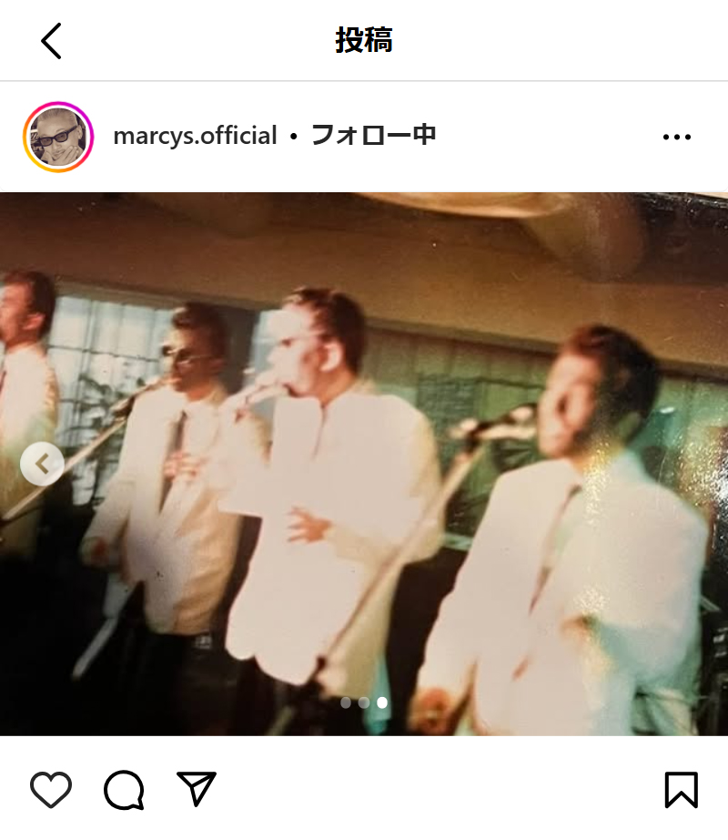 田代まさし氏のインスタグラムから