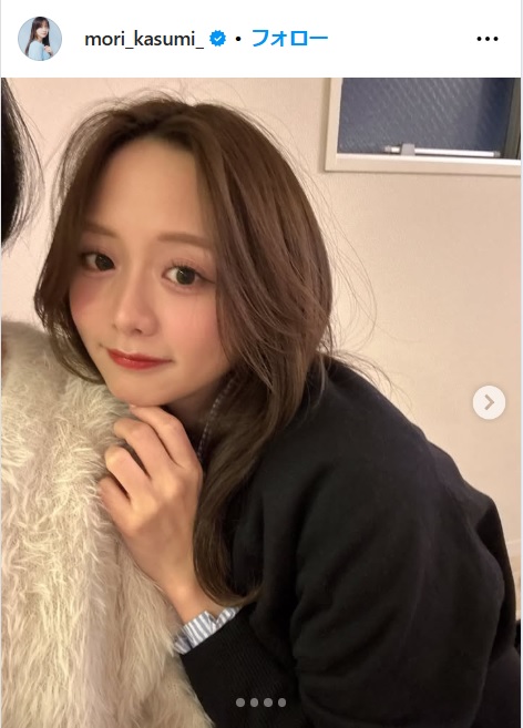 森香澄のインスタグラムから