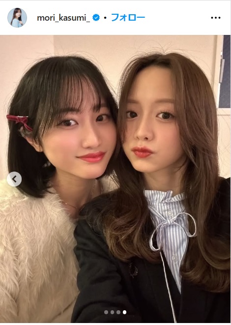 森香澄のインスタグラムから