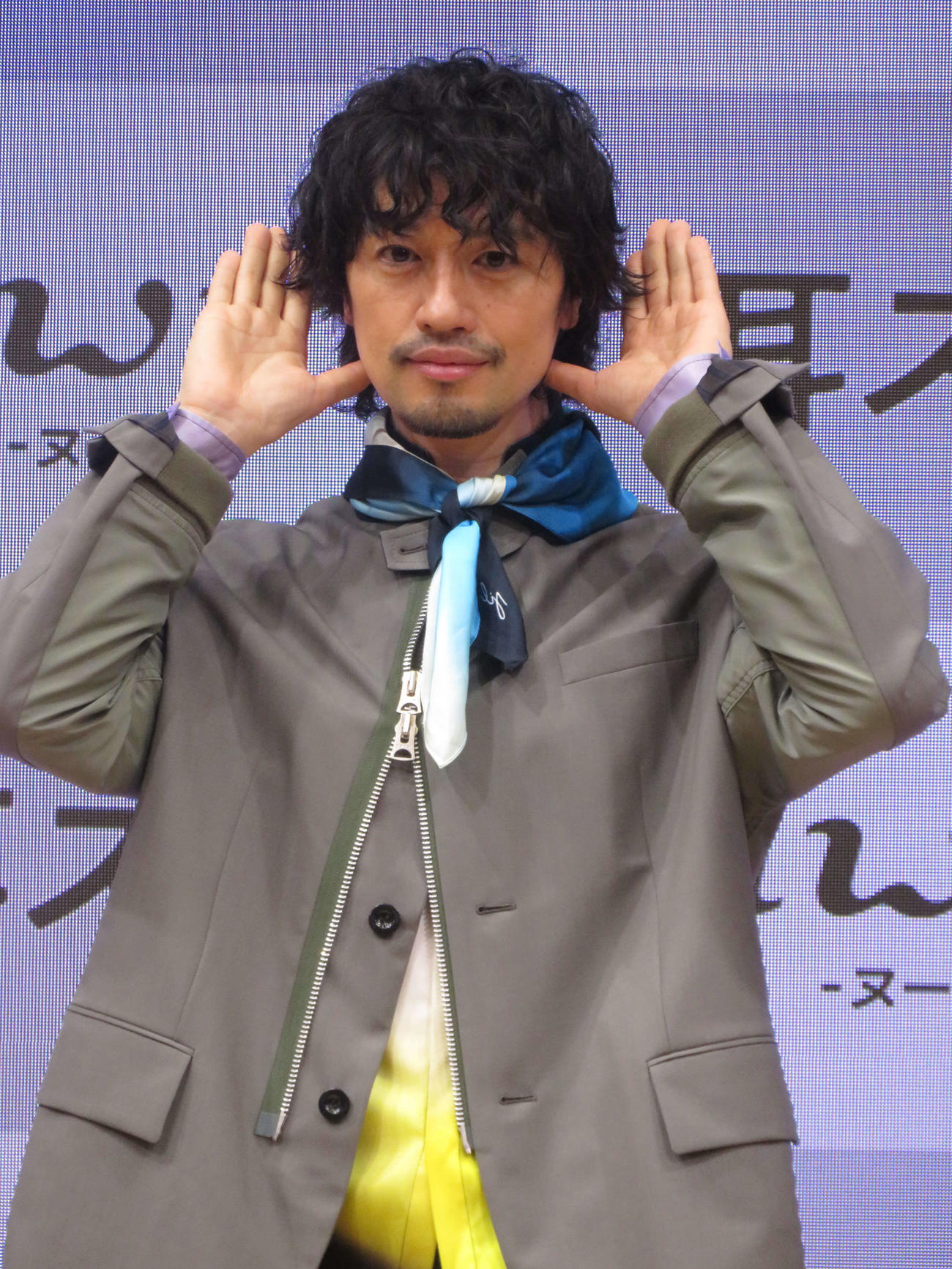 「nwm　新CM発表会」に出席した斎藤工