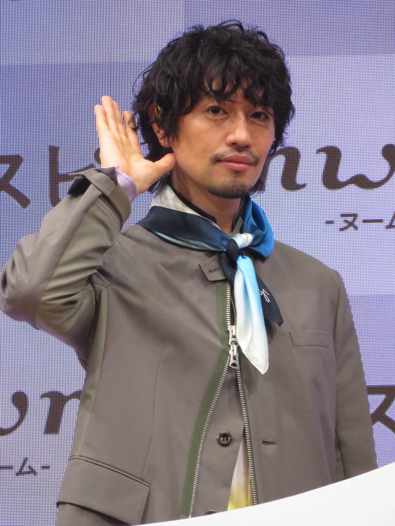 「nwm　新CM発表会」に出席した斎藤工