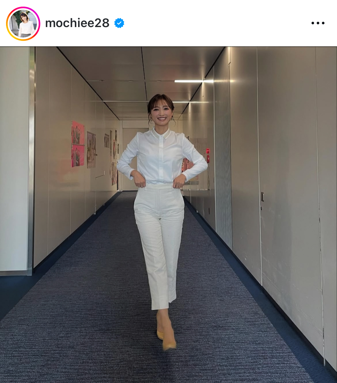 望月理恵のインスタグラムから