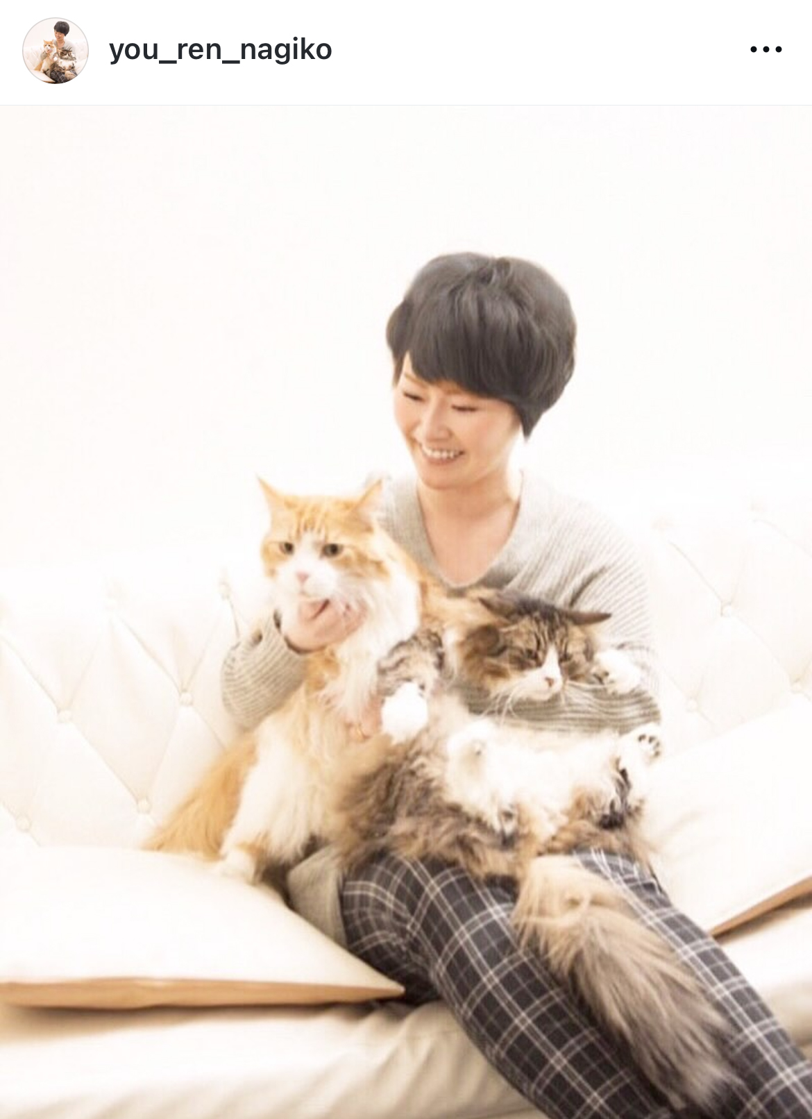 遠野なぎこのインスタグラムから