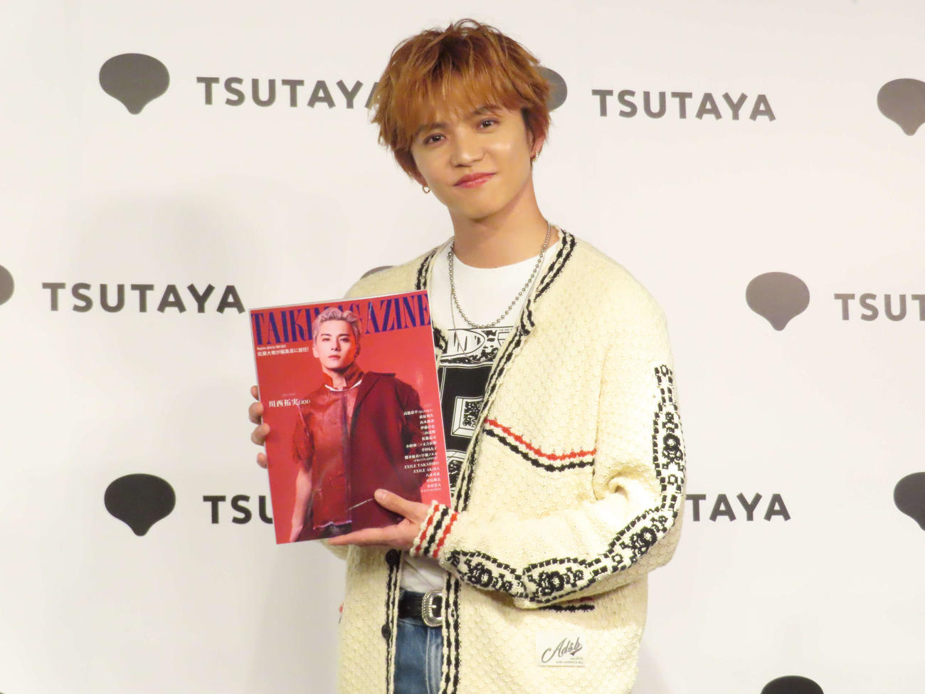 「TAIKI MAGAZINE」発売記念イベントを開催した佐藤大樹