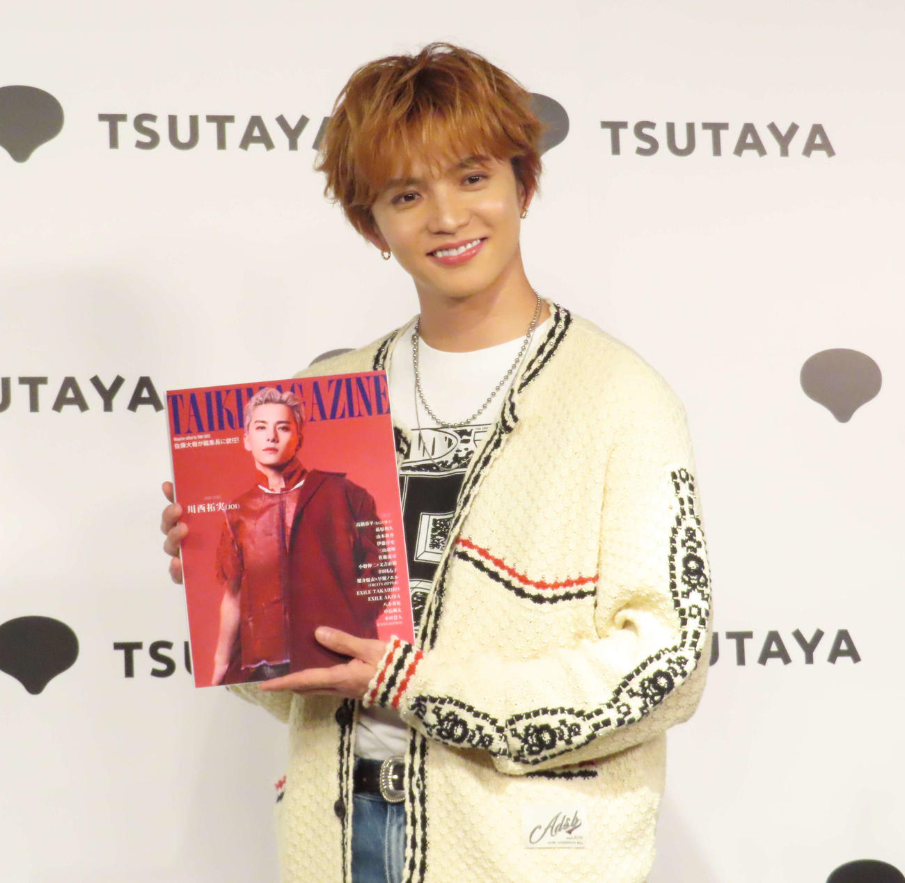 「TAIKI MAGAZINE」発売記念イベントを開催した佐藤大樹
