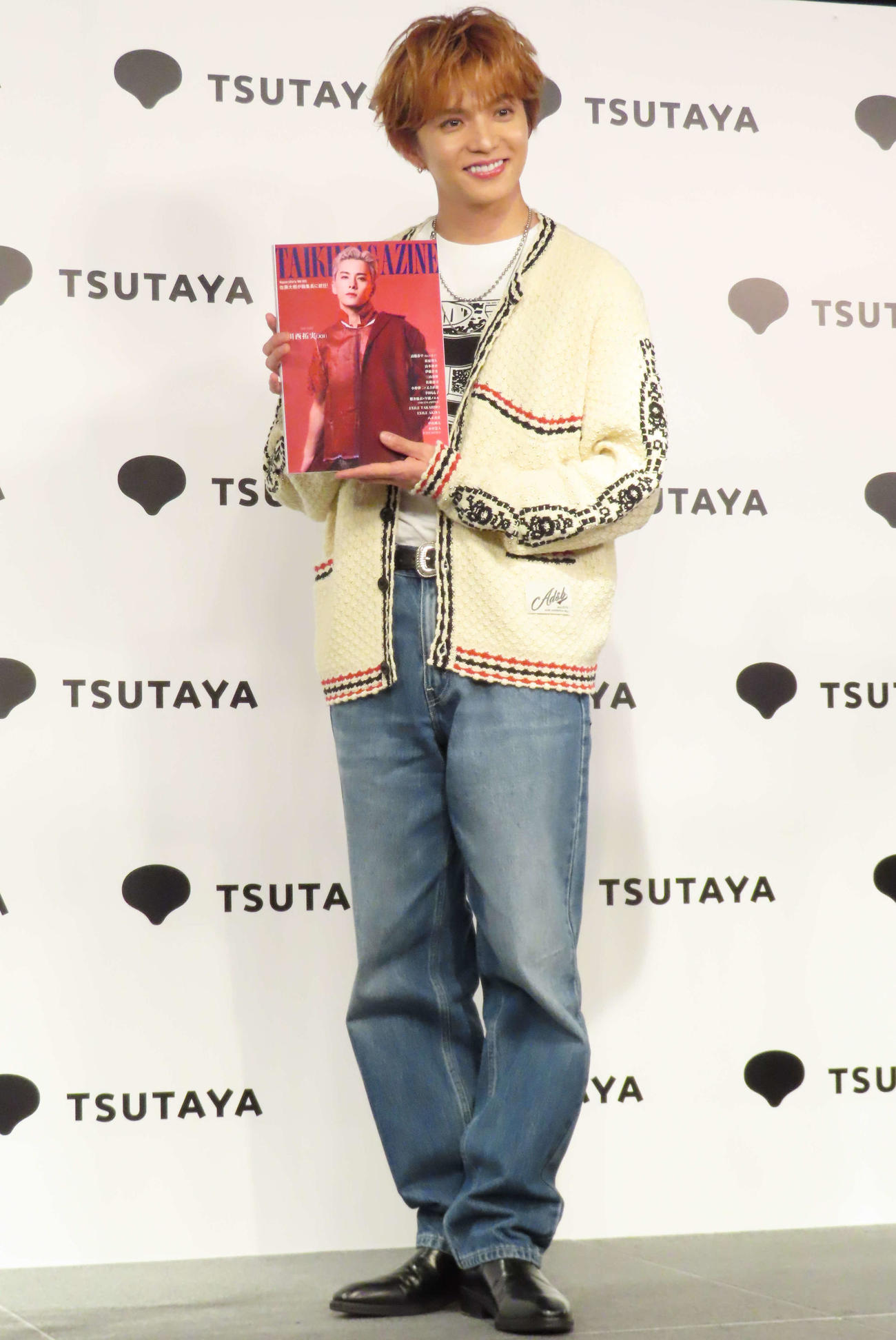 「TAIKI MAGAZINE」発売記念イベントを開催した佐藤大樹
