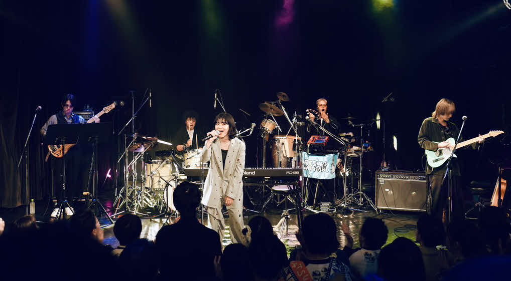 単独ライブを行った、かわにしなつき