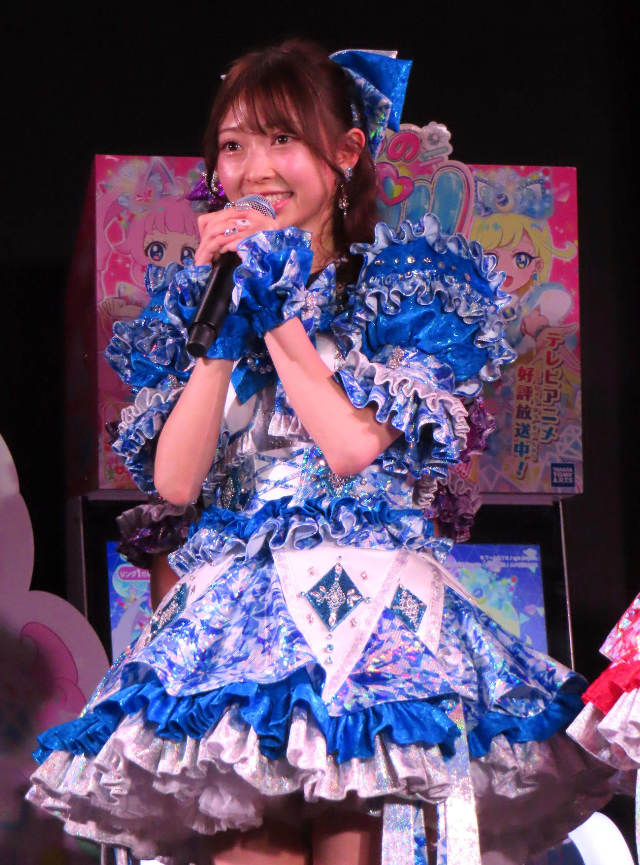 「『ひみつのアイプリ』2期発表会」に登壇した超ときめき　宣伝部の辻野かなみ