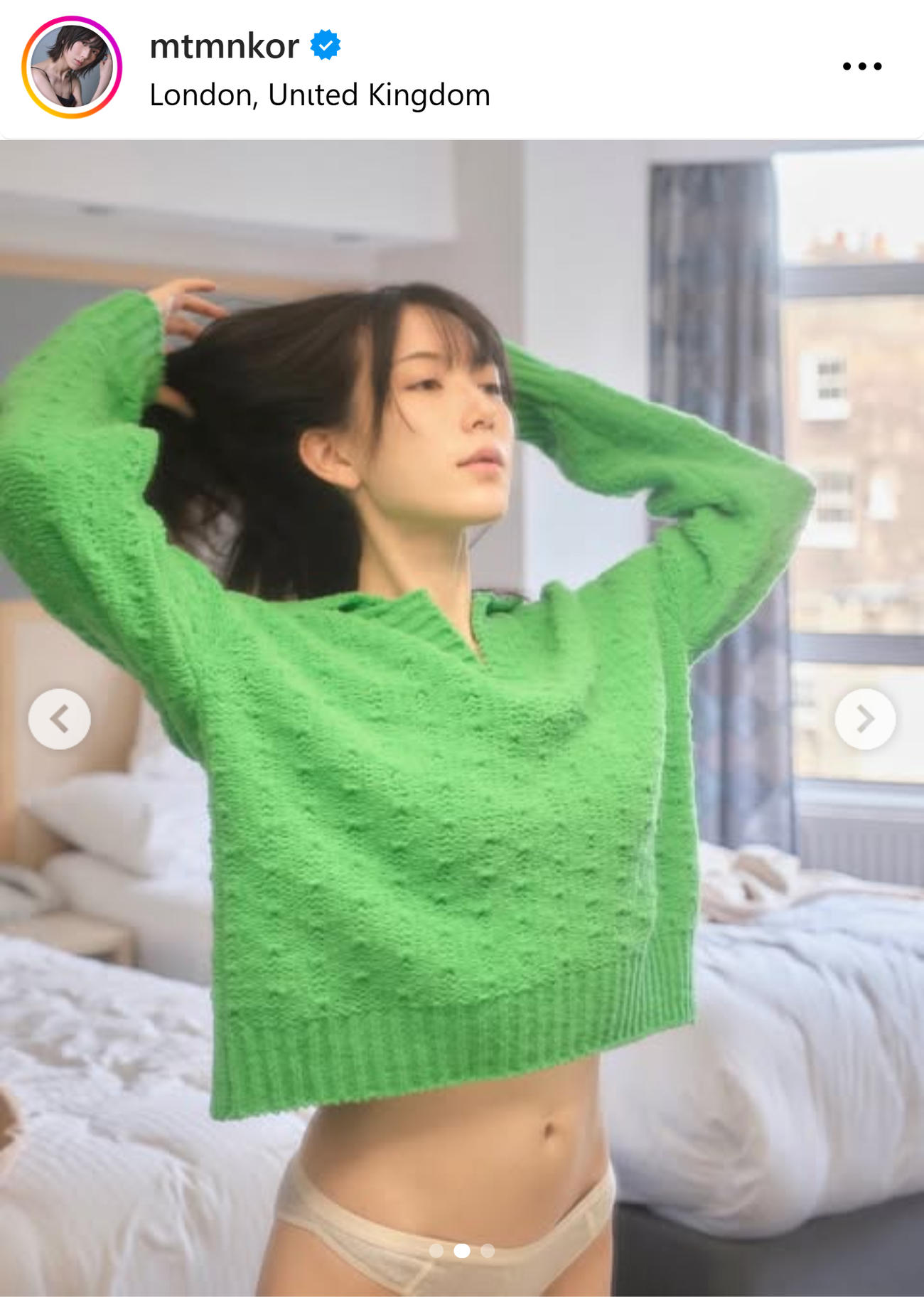 光宗薫のインスタグラムから
