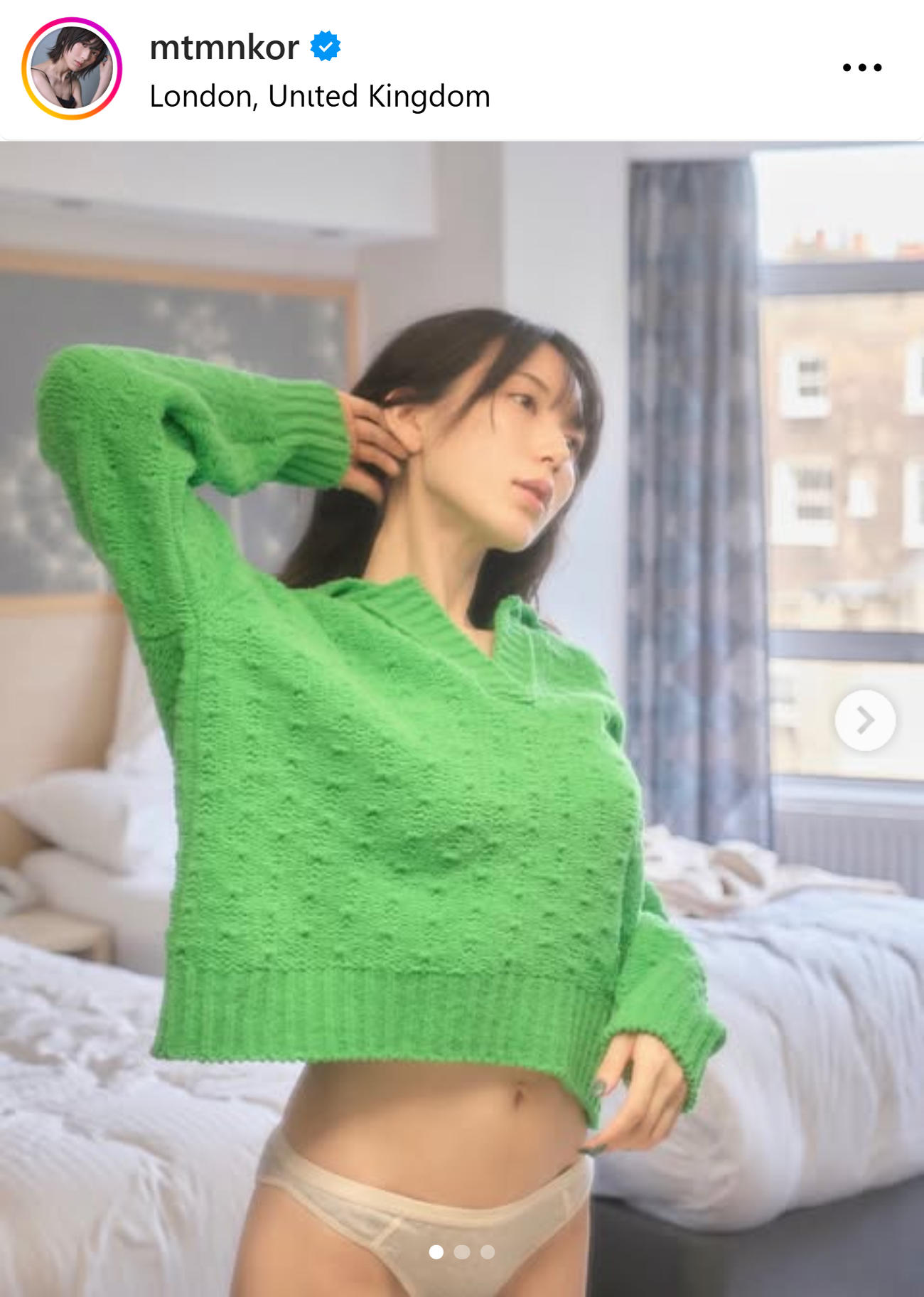 光宗薫のインスタグラムから