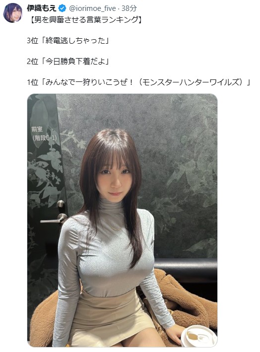 伊織もえのXから