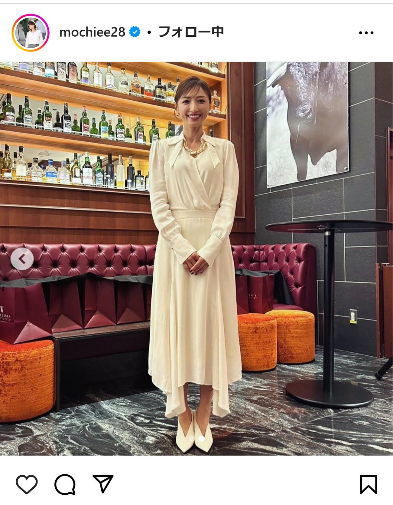 望月理恵のインスタグラムから