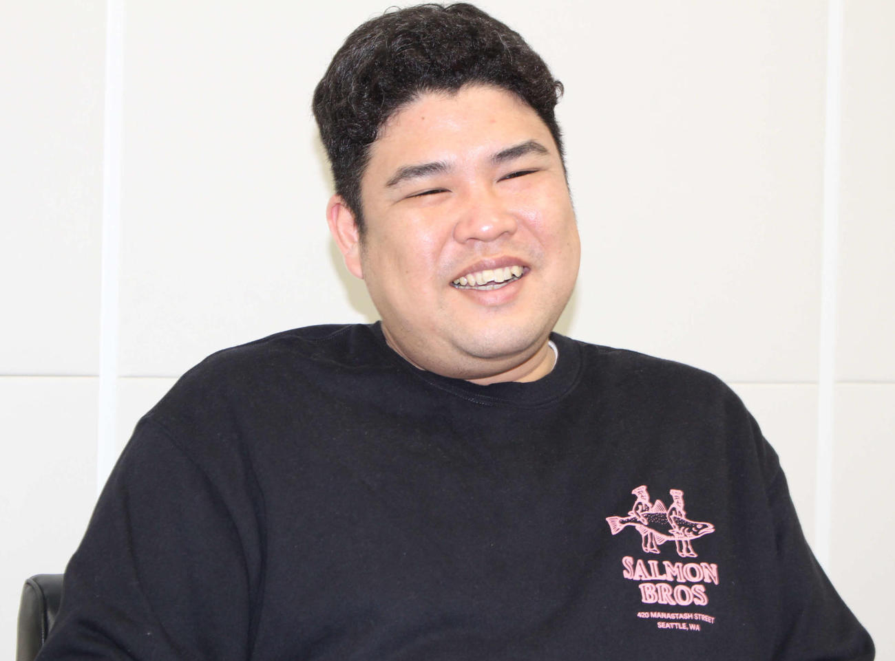 豪快キャプテンの山下ギャンブルゴリラ（撮影・三宅敏）