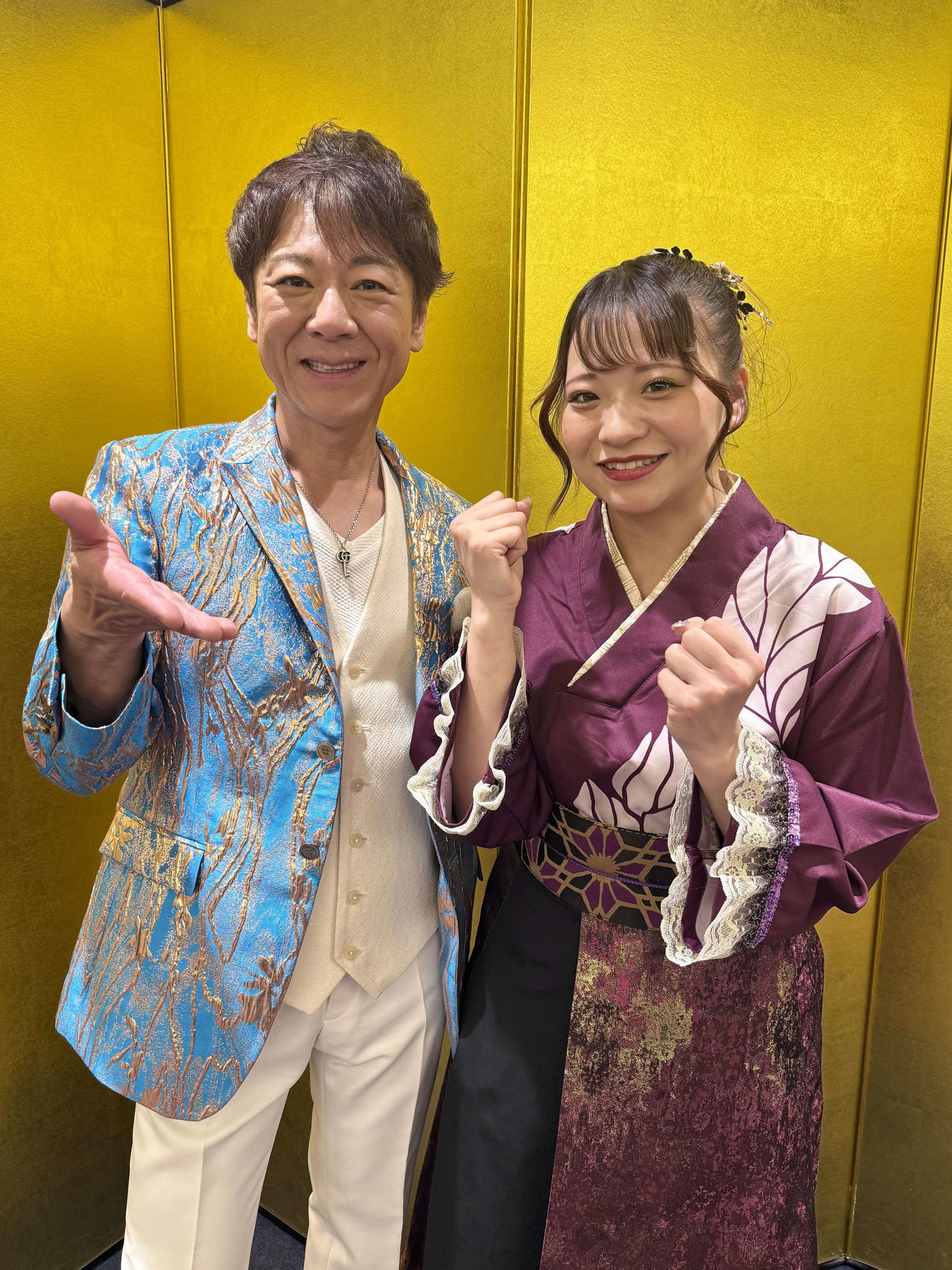 北山たけしと北山の事務所からデビューすることを発表した堀内春菜
