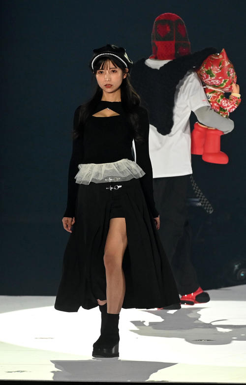 KANSAI COLLECTIONS/Sに出演したゆん(撮影・前岡正明)