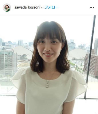 澤田有也佳のこっそりラジオのインスタグラムから